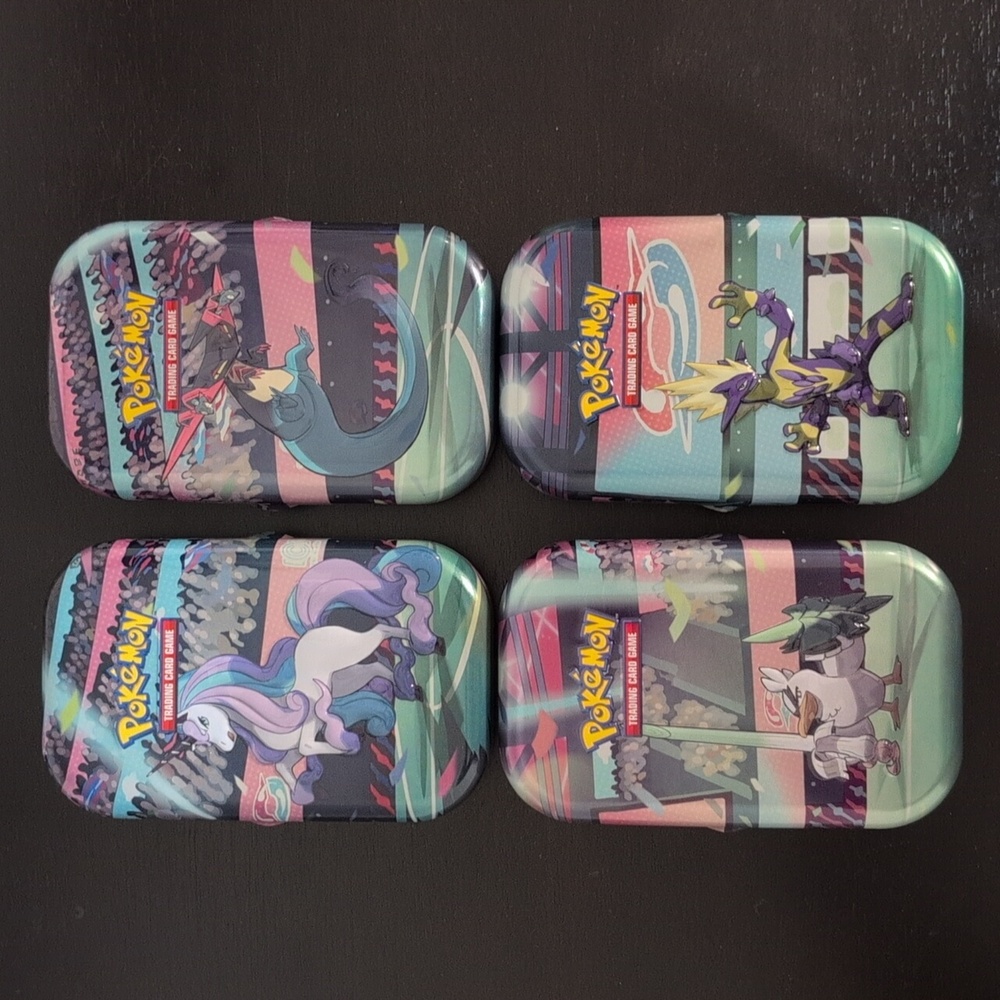 Pokemon Mini Tins Set (No Cards)